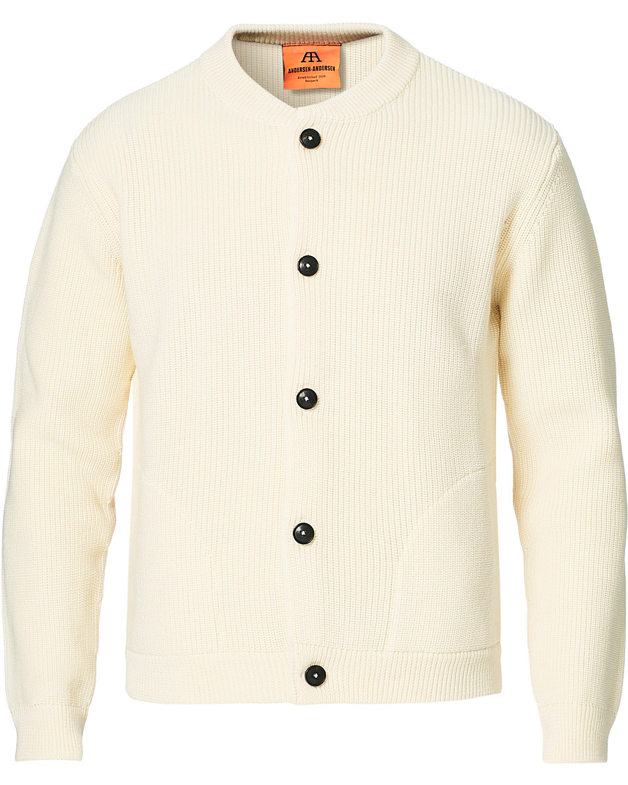Homme | Pulls Et Tricots | Andersen-Andersen | Skipper Jacket Off White