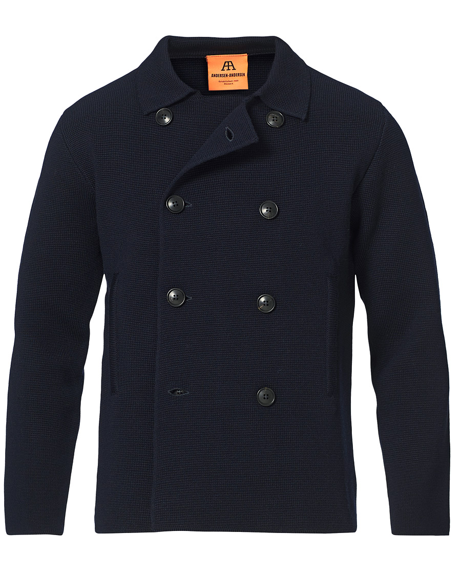 Homme | Manteaux Et Vestes | Andersen-Andersen | Peacoat Navy Blue