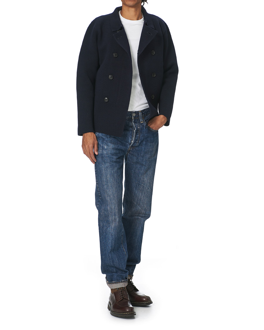 Homme | Manteaux Et Vestes | Andersen-Andersen | Peacoat Navy Blue