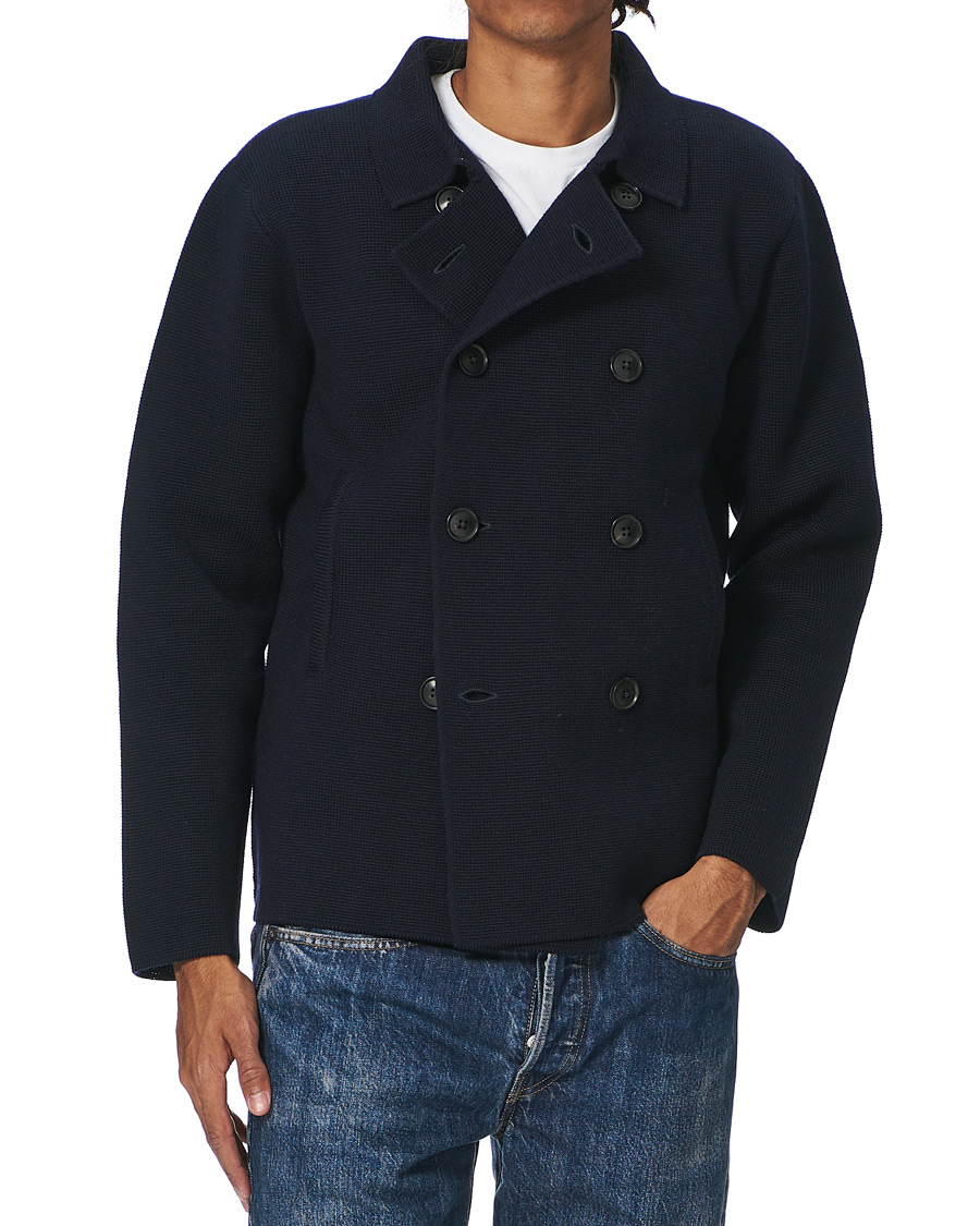 Homme | Manteaux Et Vestes | Andersen-Andersen | Peacoat Navy Blue