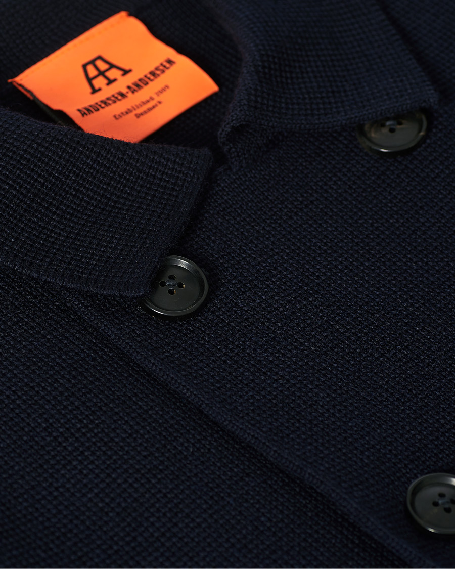 Homme | Manteaux Et Vestes | Andersen-Andersen | Peacoat Navy Blue