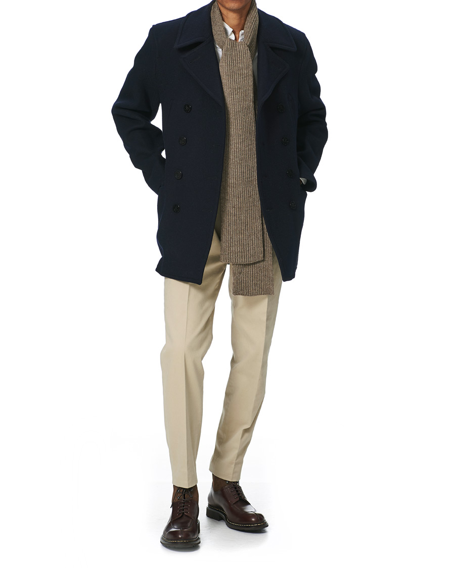 Heren | Andersen-Andersen Merino Wool Scarf Natural Taupe | Andersen-Andersen | Merino Wool Scarf Natural Taupe