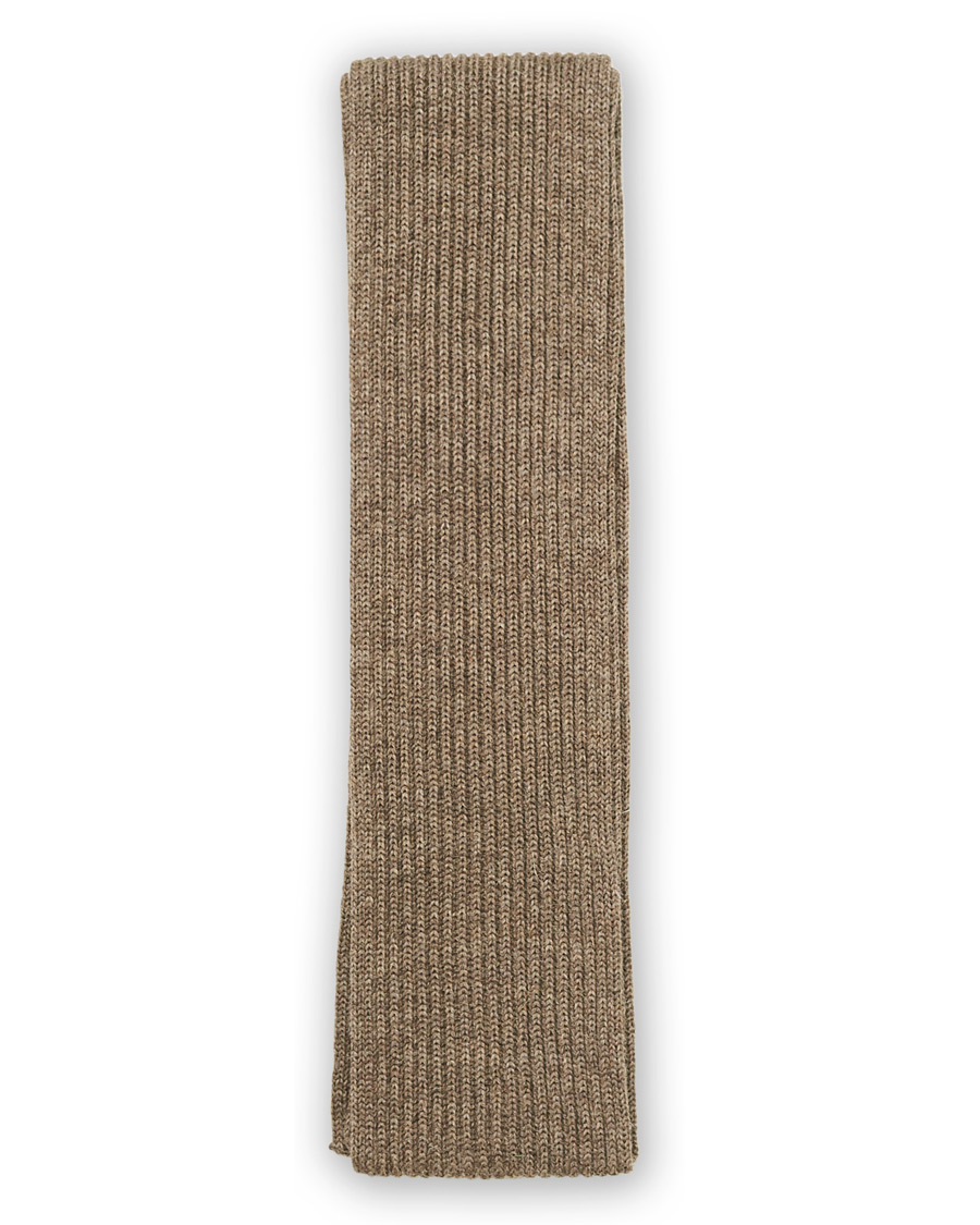 Heren | Andersen-Andersen Merino Wool Scarf Natural Taupe | Andersen-Andersen | Merino Wool Scarf Natural Taupe