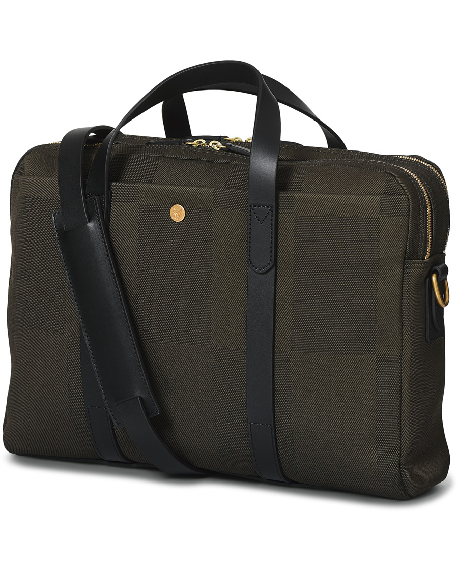 Homme | Mismo M/S Endeavour Briefcase Kings Green/Black | Mismo | M/S Endeavour Briefcase Kings Green/Black