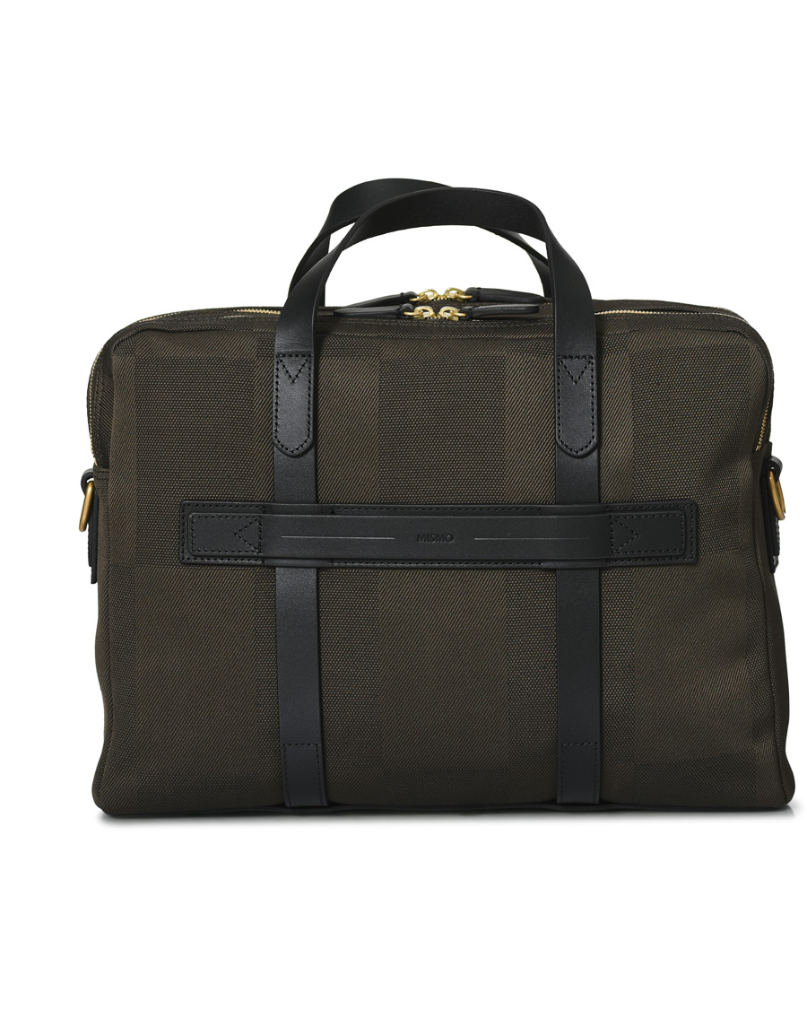 Homme | Mismo M/S Endeavour Briefcase Kings Green/Black | Mismo | M/S Endeavour Briefcase Kings Green/Black