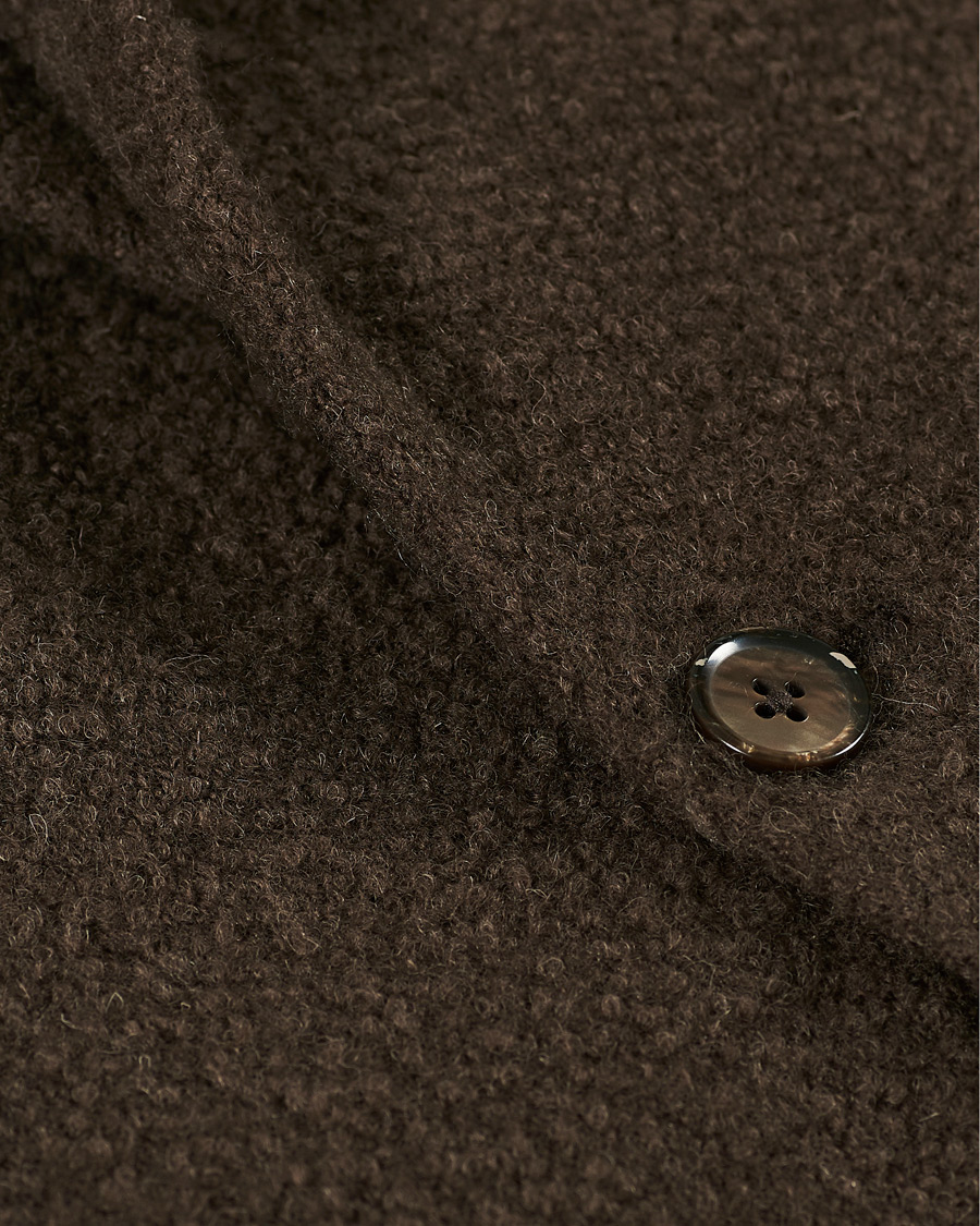 Homme | Blazers | L.B.M. 1911 | Jack Regular Bouclé Wool Alpaca Blazer Brown