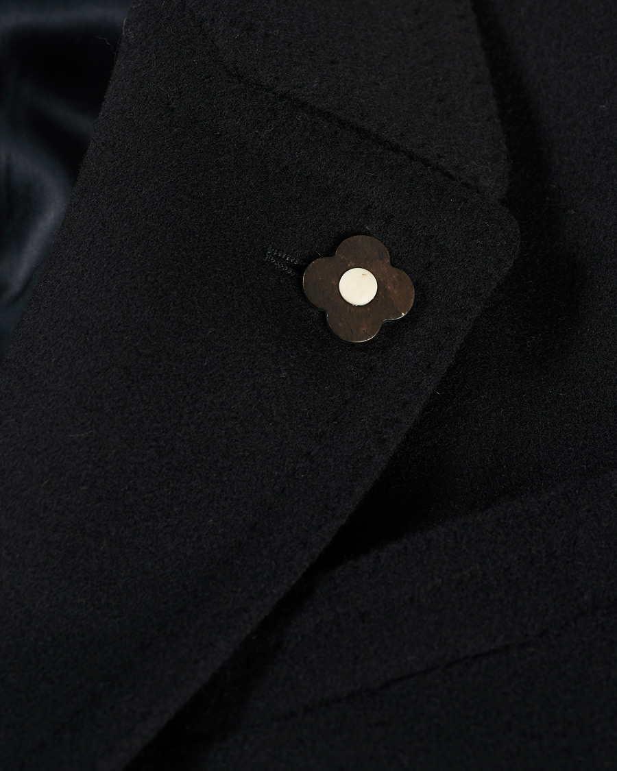 Homme | Manteaux Et Vestes | Lardini | Double Breasted Wool Coat Navy