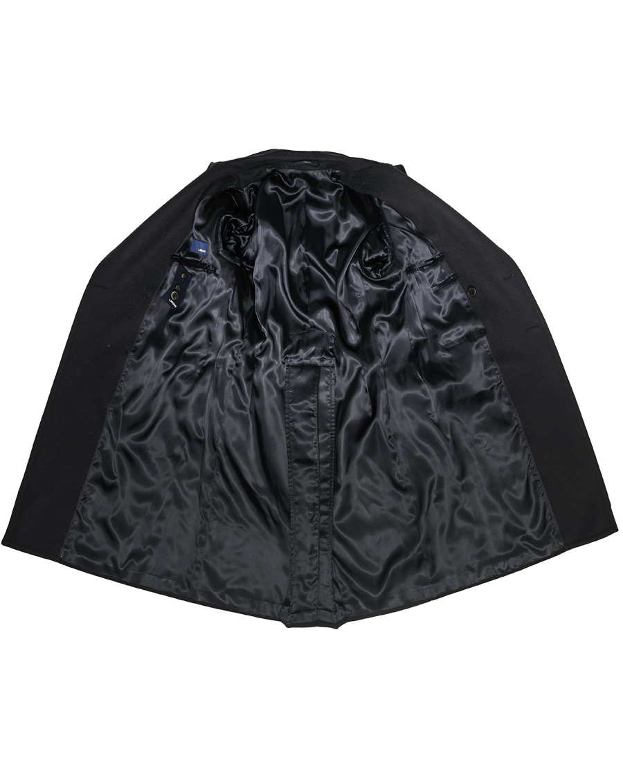 Homme | Manteaux Et Vestes | Lardini | Double Breasted Wool Coat Navy