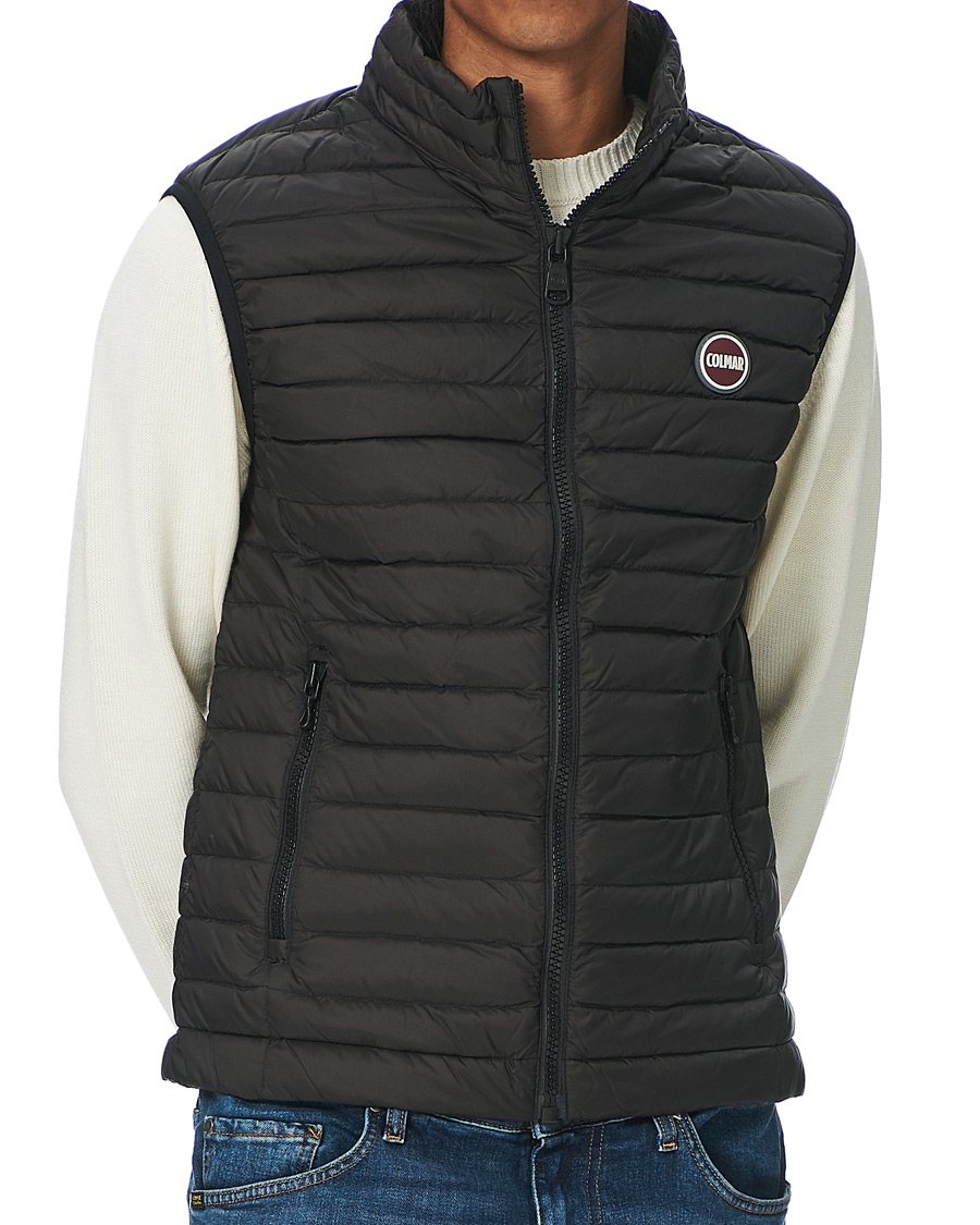Homme | Manteaux Et Vestes | Colmar | Repunk Lightweight Down Vest Black