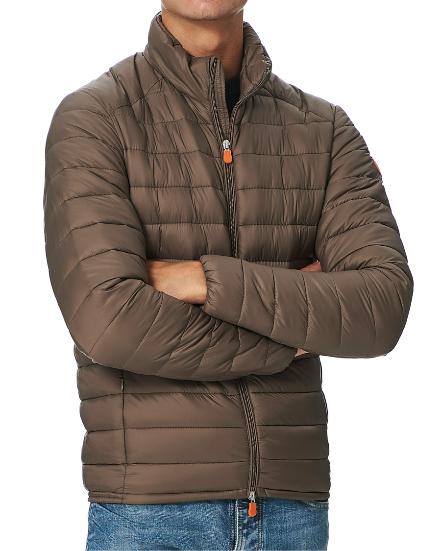 Homme | Manteaux Et Vestes | Save The Duck | Alexander Lightweight Padded Jacket Coffee Brown
