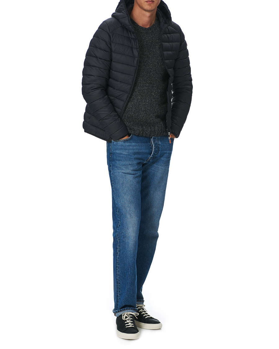 Homme | Manteaux Et Vestes | Save The Duck | Donald Lightweight Padded Hooded Jacket Black