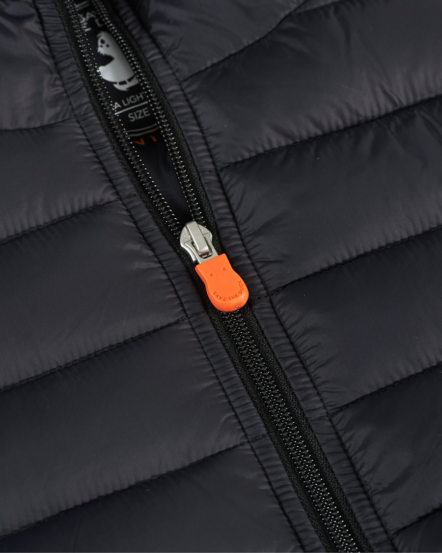 Homme | Manteaux Et Vestes | Save The Duck | Donald Lightweight Padded Hooded Jacket Black