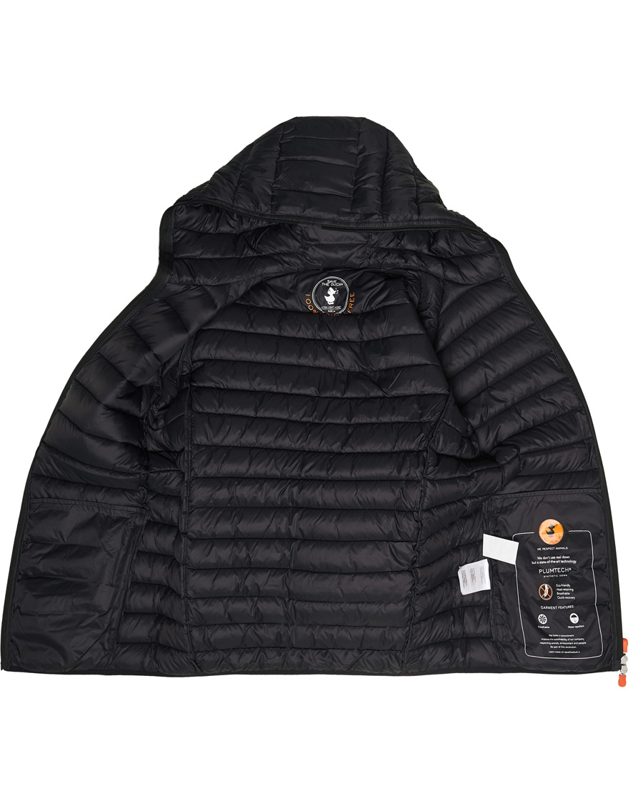 Homme | Manteaux Et Vestes | Save The Duck | Donald Lightweight Padded Hooded Jacket Black