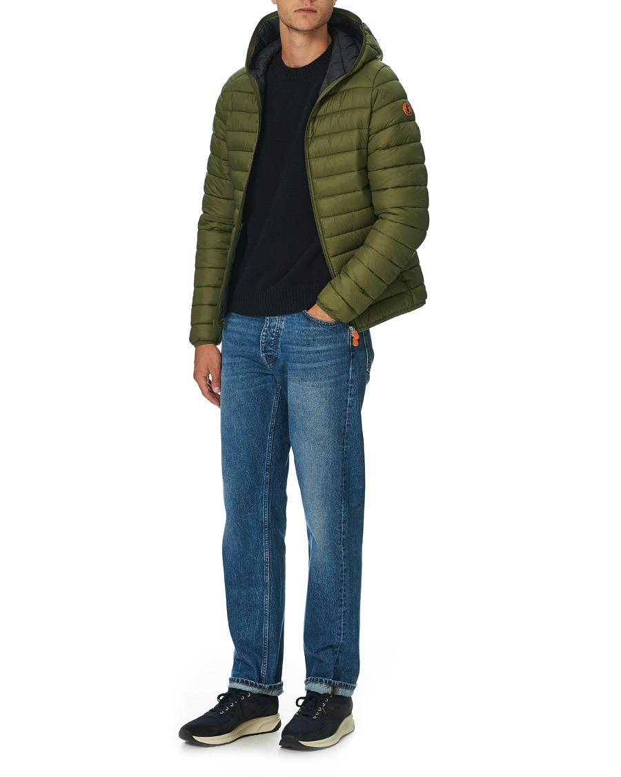 Homme | Manteaux Et Vestes | Save The Duck | Donald Lightweight Padded Hooded Jacket Dusty Olive