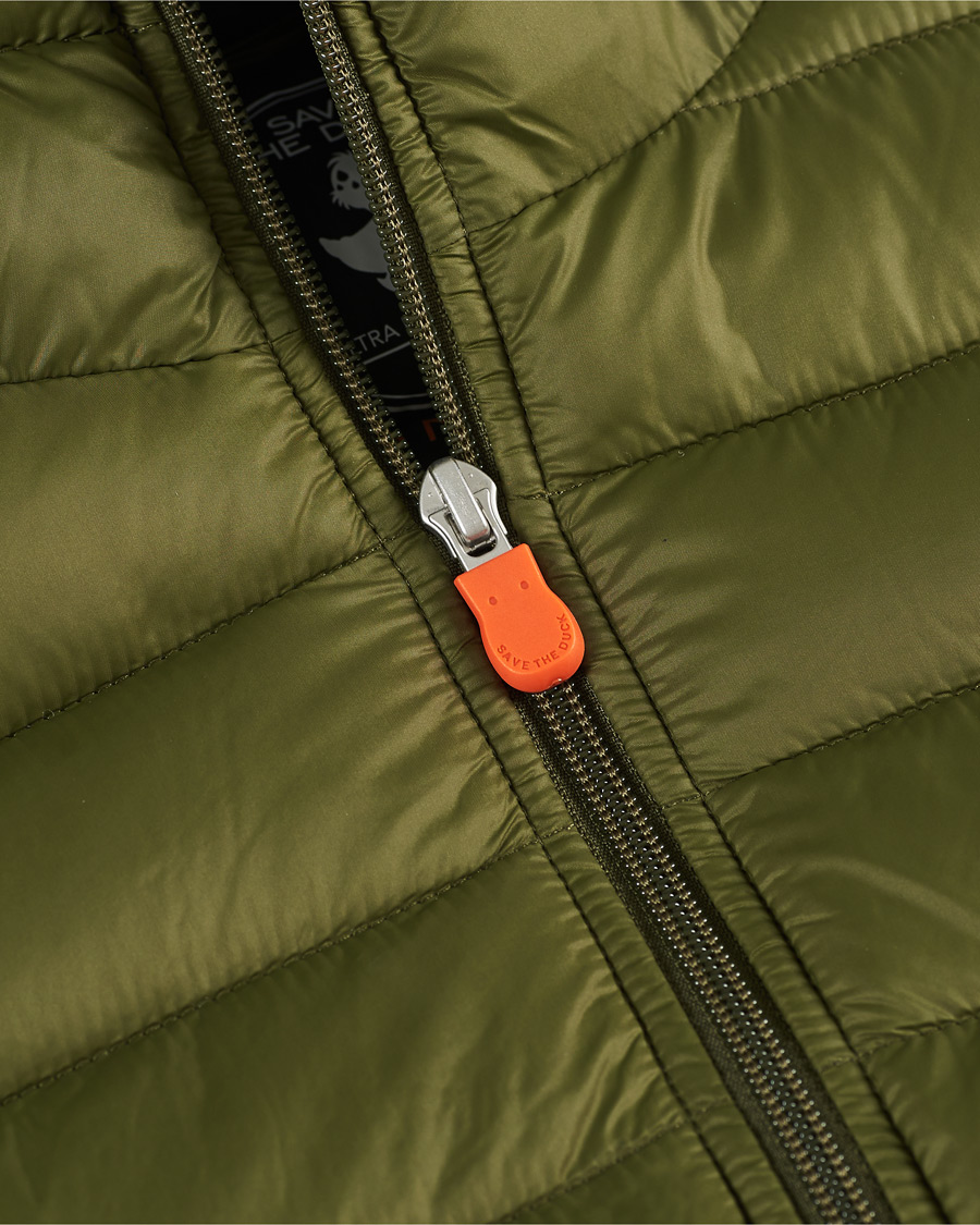 Homme | Manteaux Et Vestes | Save The Duck | Donald Lightweight Padded Hooded Jacket Dusty Olive