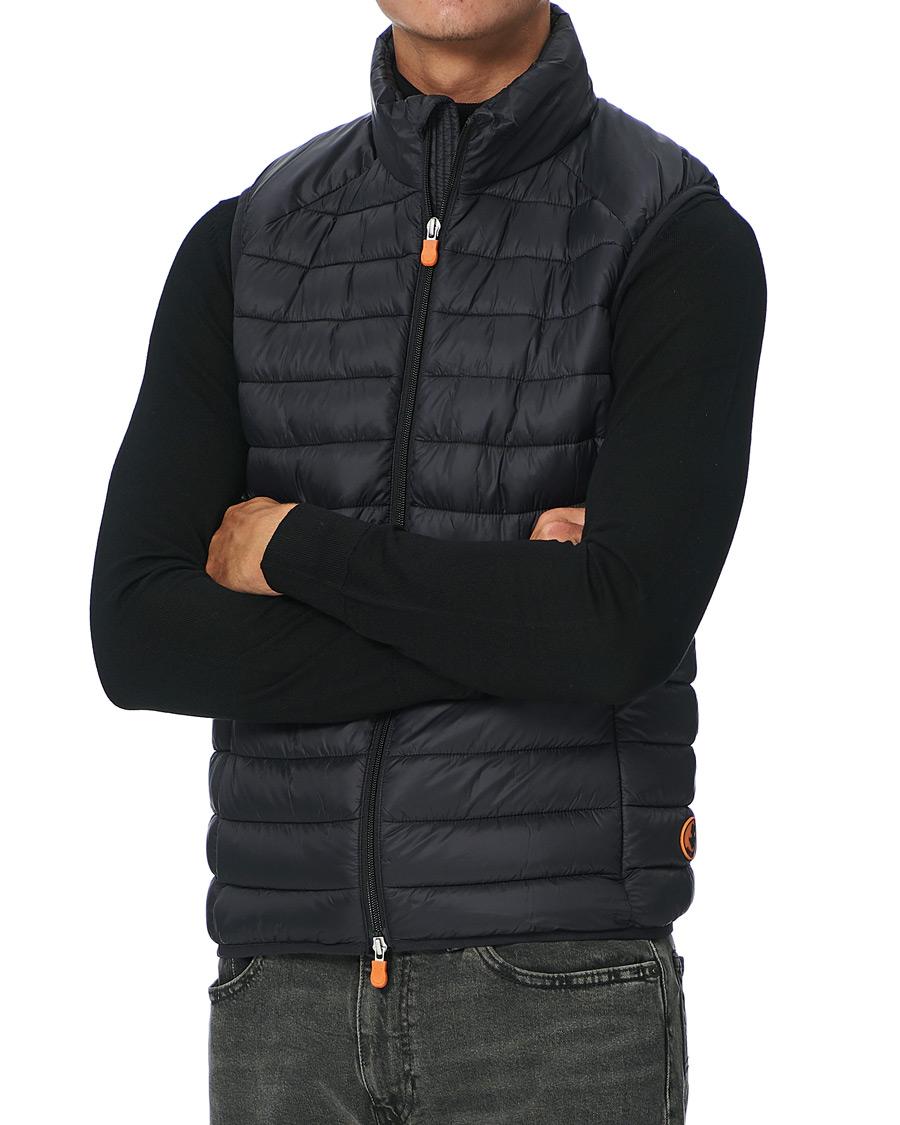 Homme | Manteaux Et Vestes | Save The Duck | Adam Lightweight Padded Vest Black
