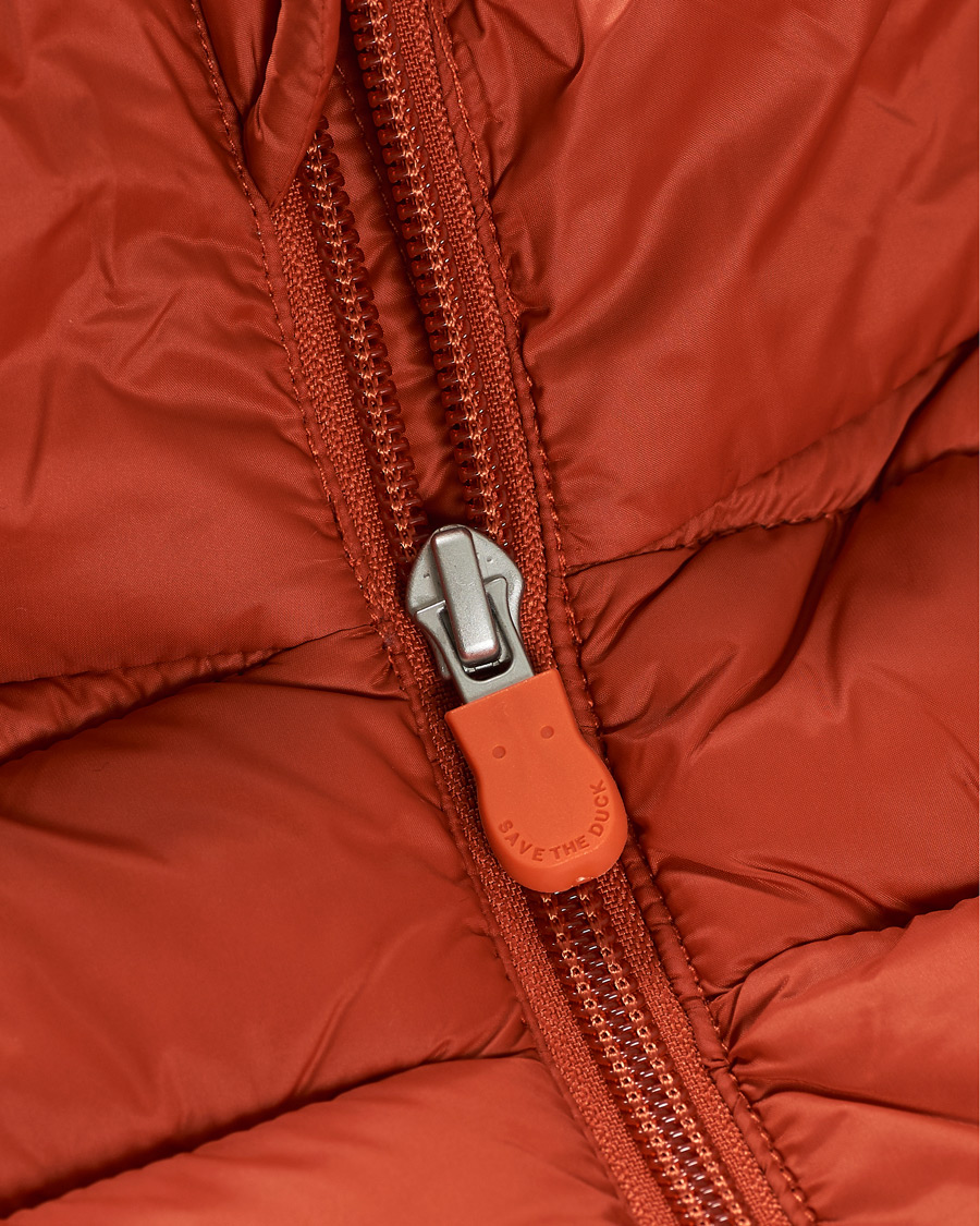 Homme | Manteaux Et Vestes | Save The Duck | Adam Lightweight Padded Vest Ginger Orange