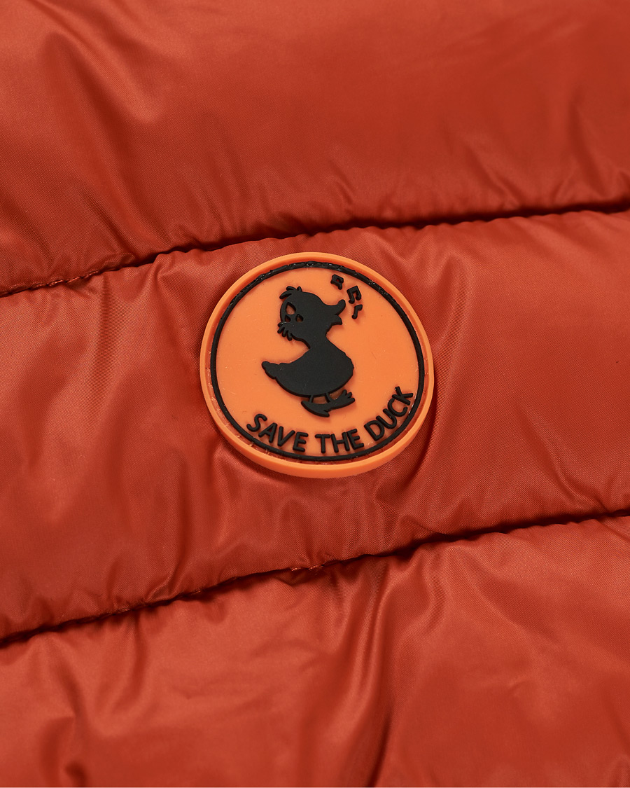 Homme | Manteaux Et Vestes | Save The Duck | Adam Lightweight Padded Vest Ginger Orange