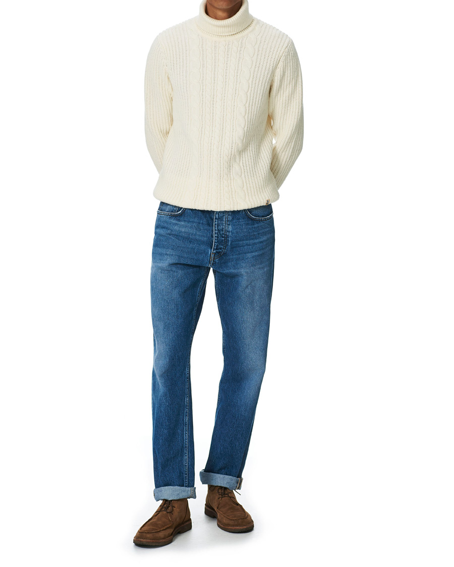 Homme | Pulls Et Tricots | Armor-lux | Cable Knit Turtleneck Nature
