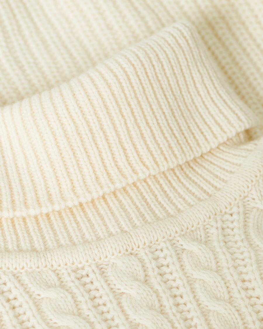 Homme | Pulls Et Tricots | Armor-lux | Cable Knit Turtleneck Nature