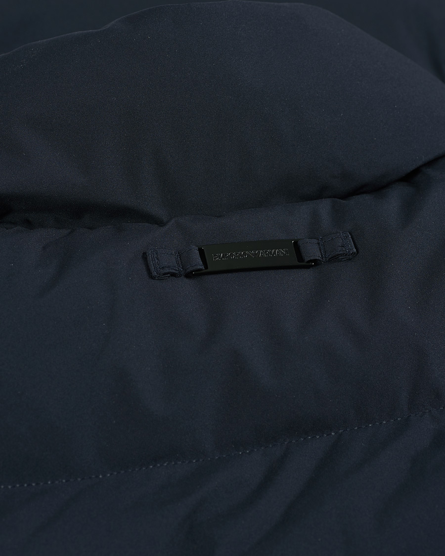 Homme | Manteaux Et Vestes | Emporio Armani | Comfort Stretch Down Jacket Navy