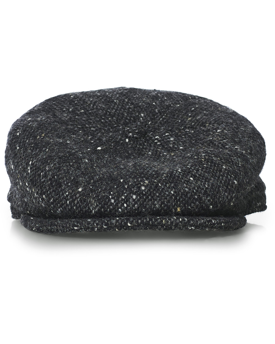 Heren | Lock & Co Hatters Glen Flat Wool Cap Dark Grey | Lock & Co Hatters | Glen Flat Wool Cap Dark Grey