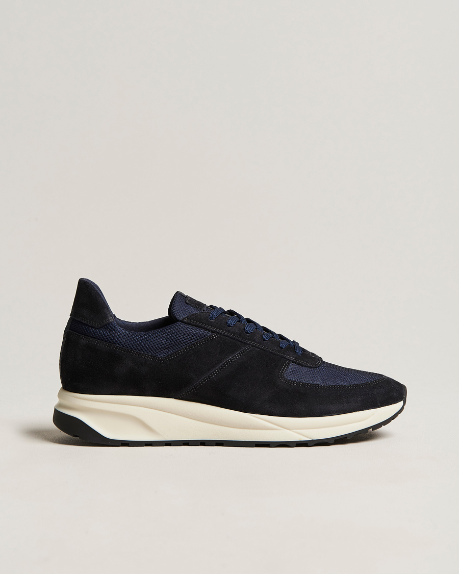 Homme | CQP Stride Suede/Nylon Runner Obsidian Blue | CQP | Stride Suede/Nylon Runner Obsidian Blue