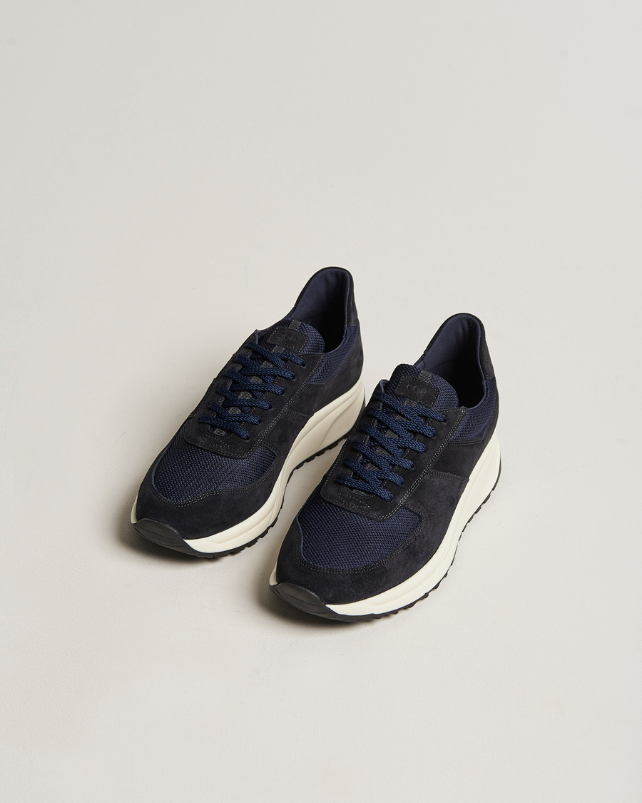 Homme | CQP Stride Suede/Nylon Runner Obsidian Blue | CQP | Stride Suede/Nylon Runner Obsidian Blue