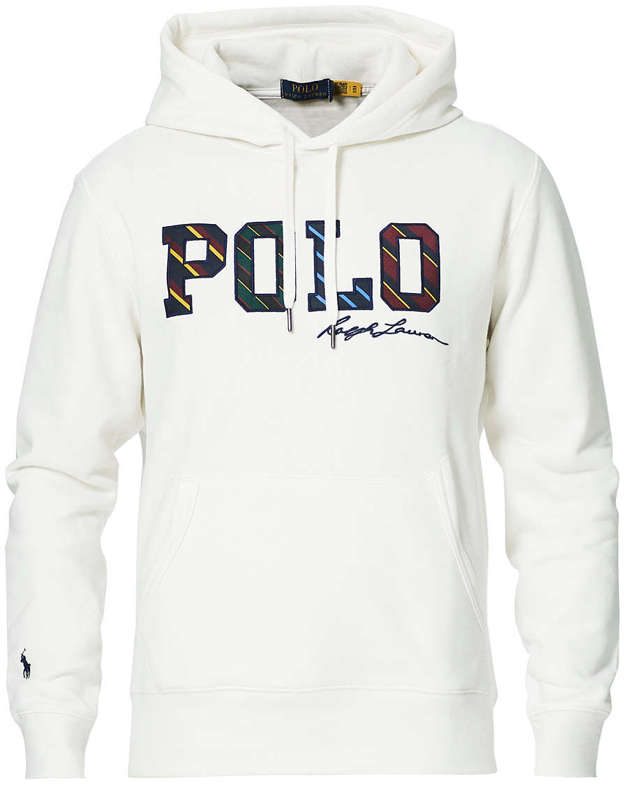 Homme | Pulls Et Tricots | Polo Ralph Lauren | Magic Fleece Logo Hoodie Deckwash White