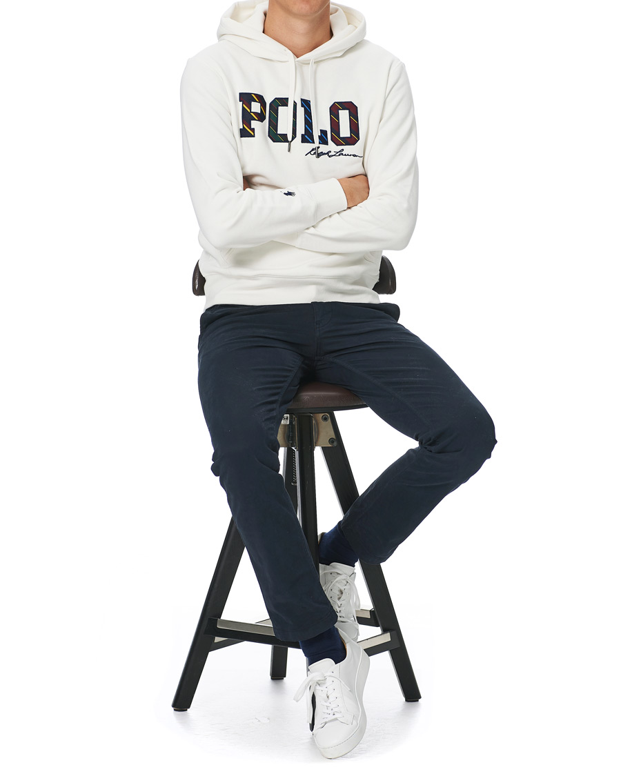 Homme | Pulls Et Tricots | Polo Ralph Lauren | Magic Fleece Logo Hoodie Deckwash White