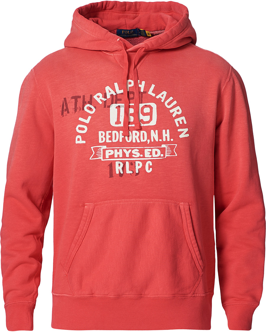 Homme | Pulls Et Tricots | Polo Ralph Lauren | Vintage Fleece Logo Hoodie Sunset Red