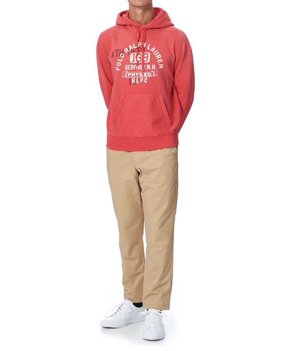 Homme | Pulls Et Tricots | Polo Ralph Lauren | Vintage Fleece Logo Hoodie Sunset Red