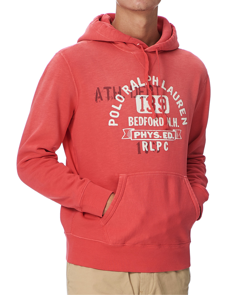 Homme | Pulls Et Tricots | Polo Ralph Lauren | Vintage Fleece Logo Hoodie Sunset Red