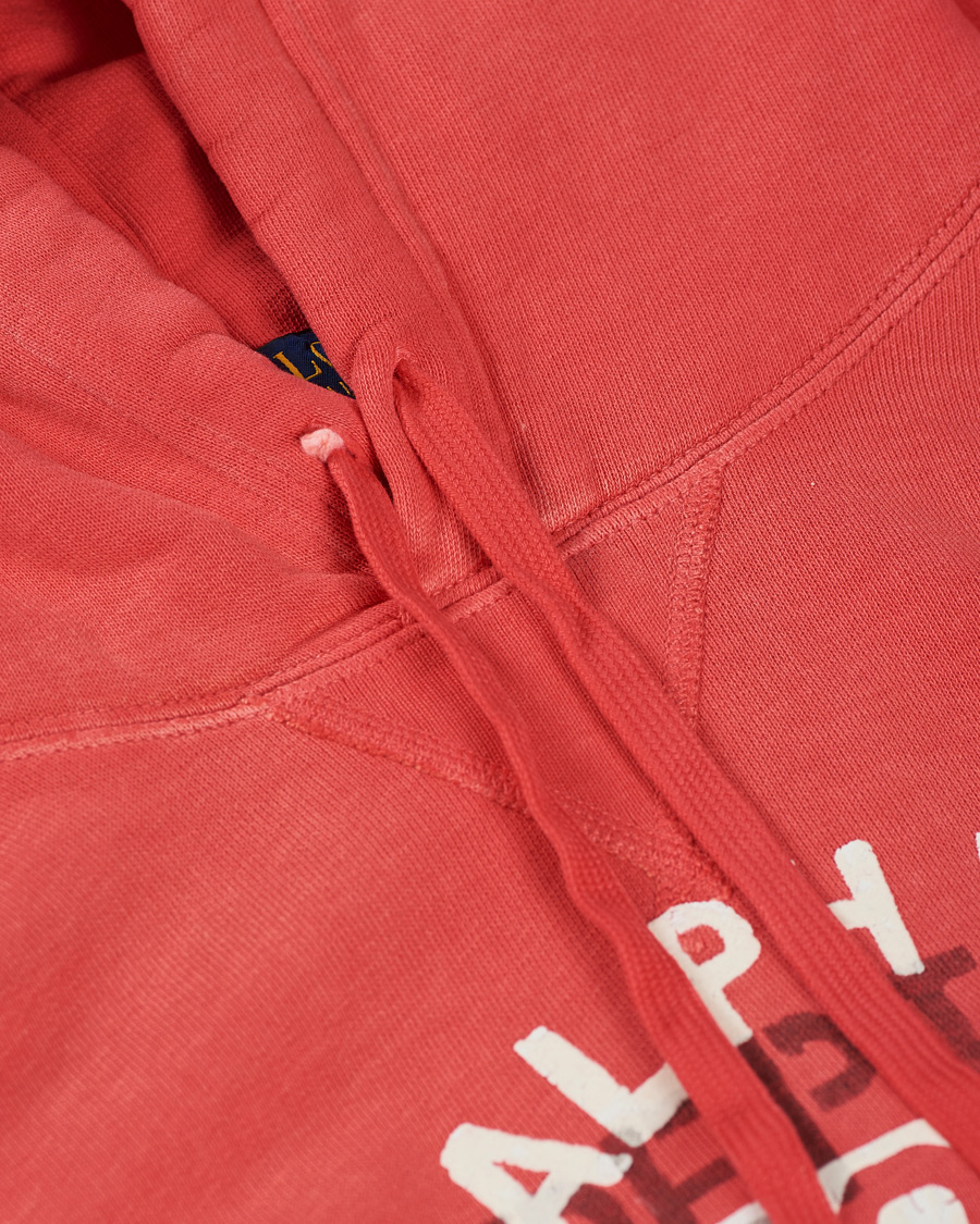 Homme | Pulls Et Tricots | Polo Ralph Lauren | Vintage Fleece Logo Hoodie Sunset Red