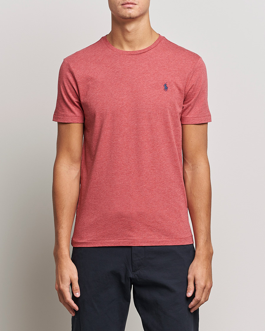 Heren | T-shirts | Polo Ralph Lauren | Crew Neck Tee Venetian Red Heather