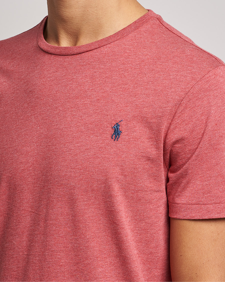 Heren | T-shirts | Polo Ralph Lauren | Crew Neck Tee Venetian Red Heather