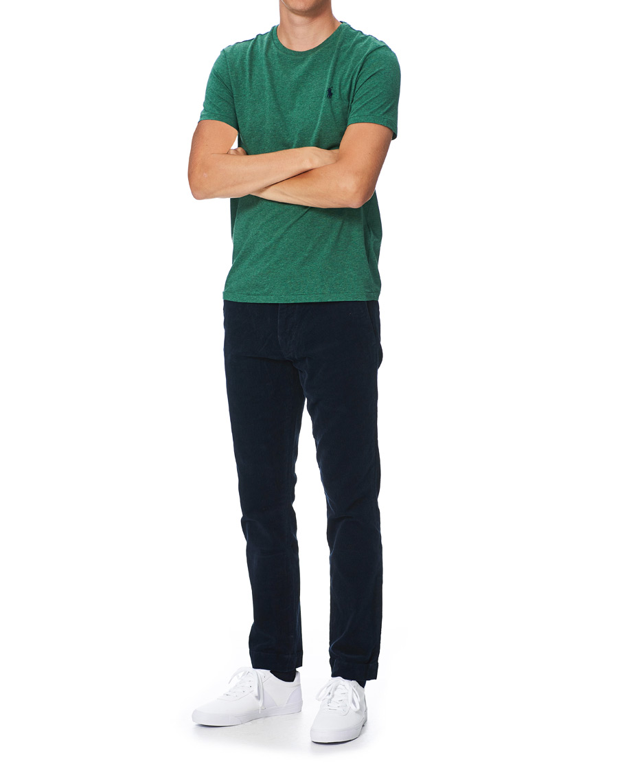 Homme | T-shirts | Polo Ralph Lauren | Custom Slim Fit Crew Neck Tee Green Heather