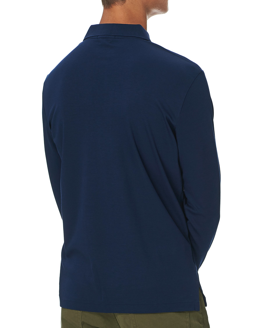 Homme | Pulls Et Tricots | Polo Ralph Lauren | Luxury Pima Cotton Long Sleeve Polo French Navy