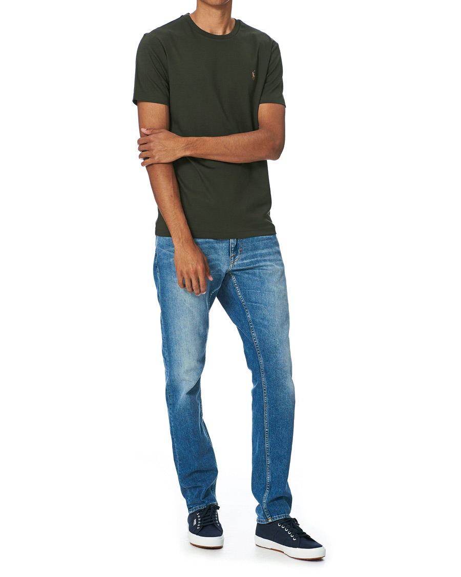 Heren | T-shirts | Polo Ralph Lauren | Luxury Pima Cotton Crew Neck Tee Estate Olive