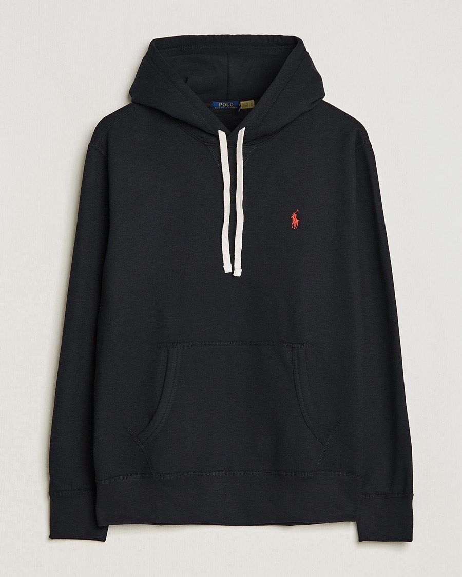 Heren | Truien | Polo Ralph Lauren | RL Fleece Hoodie Polo Black