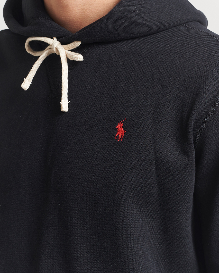 Heren | Truien | Polo Ralph Lauren | RL Fleece Hoodie Polo Black