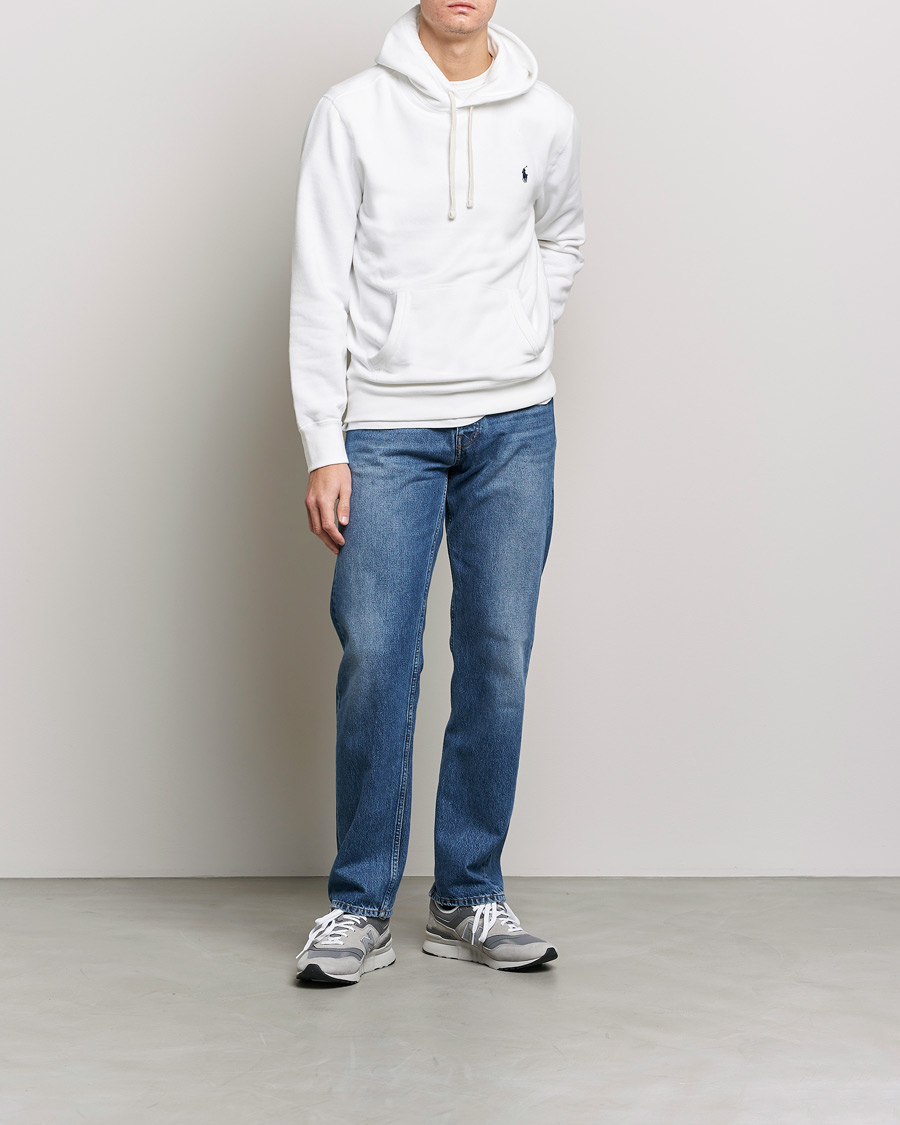 Heren | Truien | Polo Ralph Lauren | RL Fleece Hoodie White