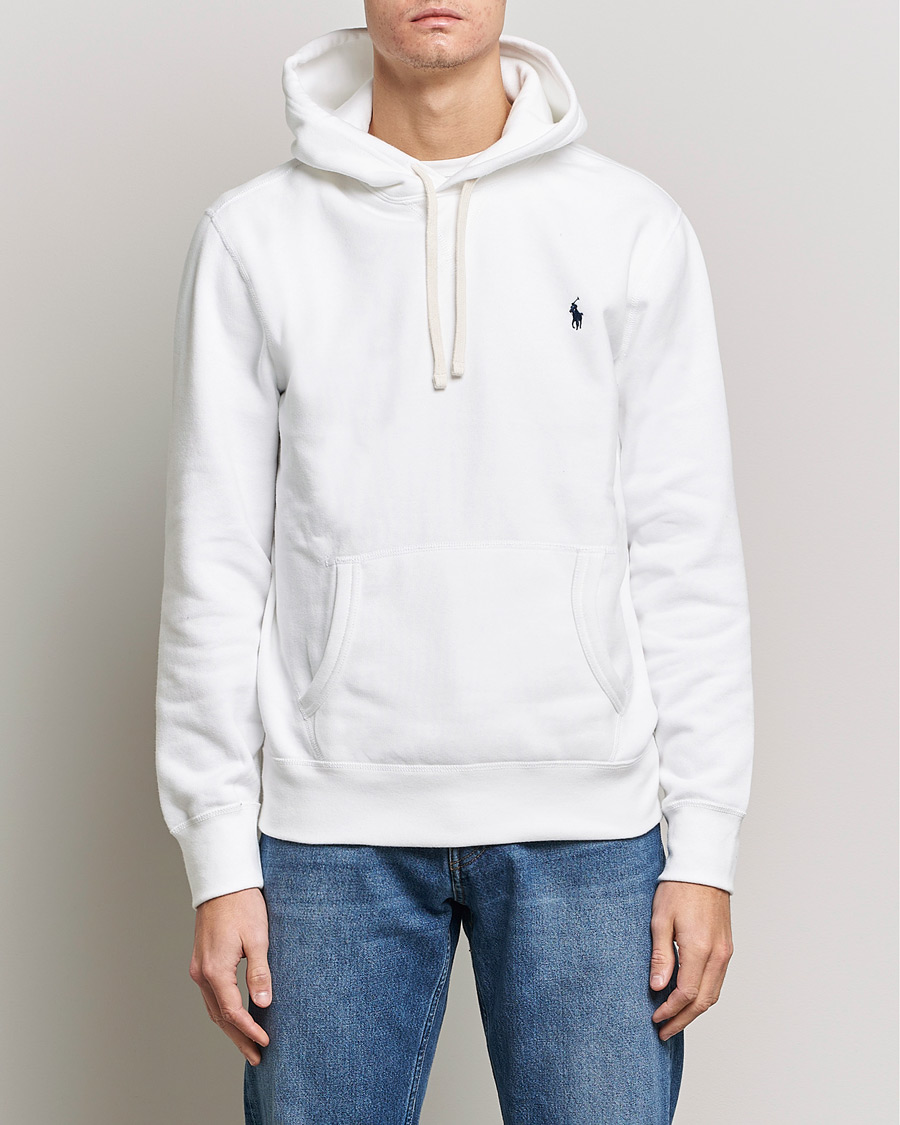 Heren | Truien | Polo Ralph Lauren | RL Fleece Hoodie White