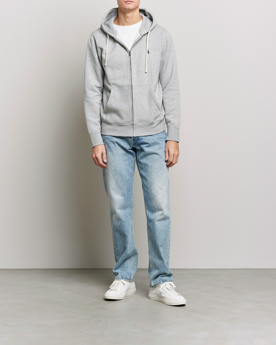 Homme | Pulls Et Tricots | Polo Ralph Lauren | Fleece Full Zip Hoodie Andover Heather