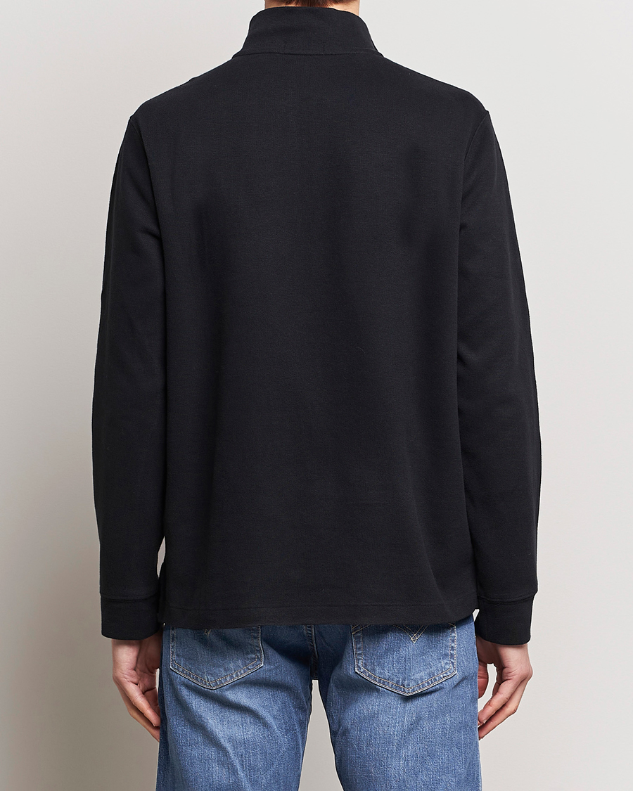 Homme | Pulls Et Tricots | Polo Ralph Lauren | Double Knit Jaquard Half Zip Sweater Black