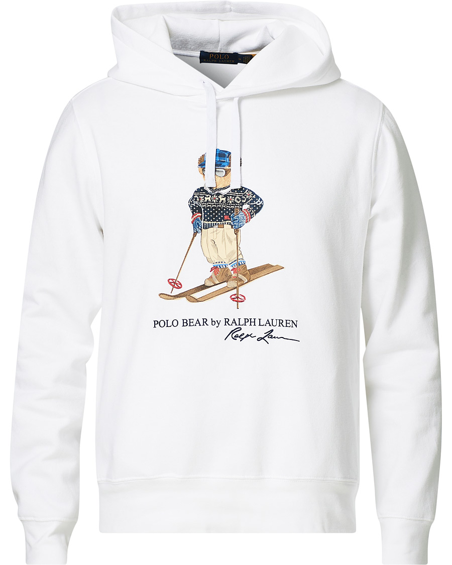 Heren | Truien | Polo Ralph Lauren | Skiing Bear Hoodie White