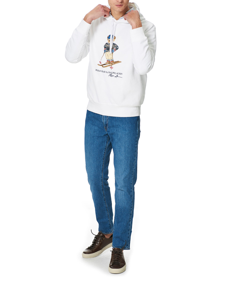 Heren | Truien | Polo Ralph Lauren | Skiing Bear Hoodie White