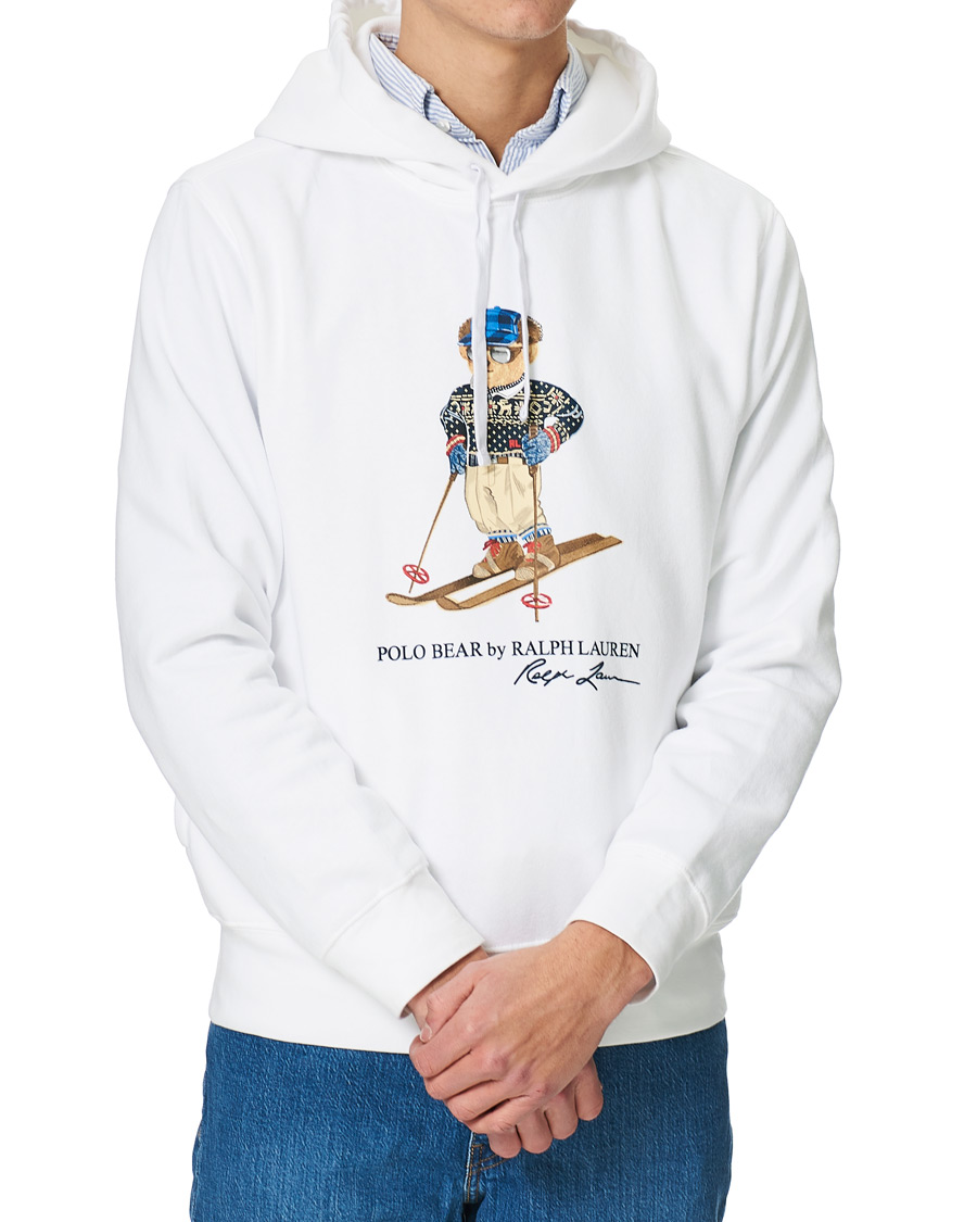 Heren | Truien | Polo Ralph Lauren | Skiing Bear Hoodie White