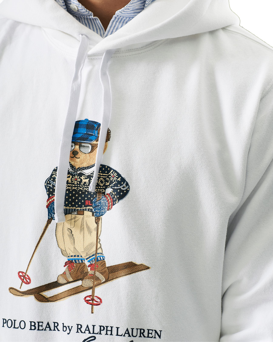 Heren | Truien | Polo Ralph Lauren | Skiing Bear Hoodie White