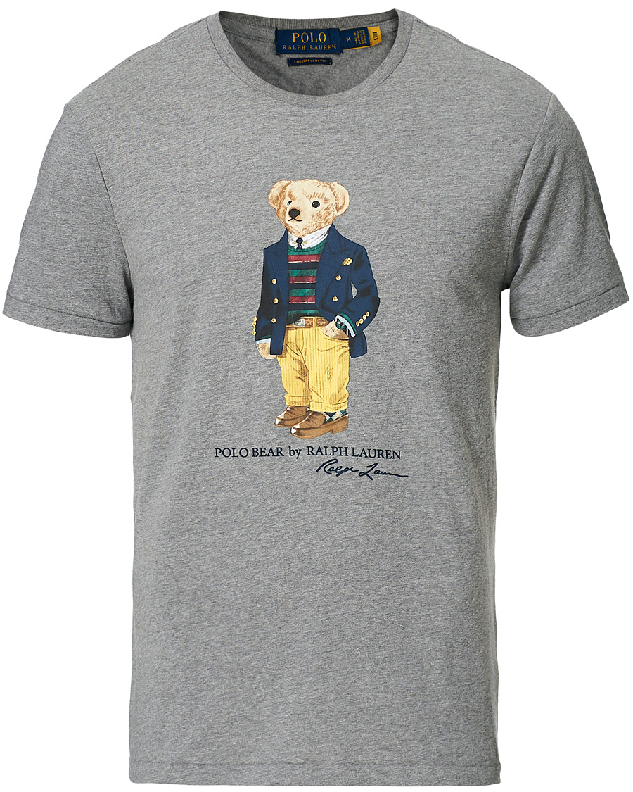 Homme | T-shirts | Polo Ralph Lauren | Bear Crew Neck Tee Grey Heather
